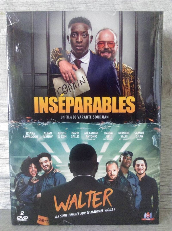 2 DVD INSEPARABLES / WALTER - 2 Films comédies (593)