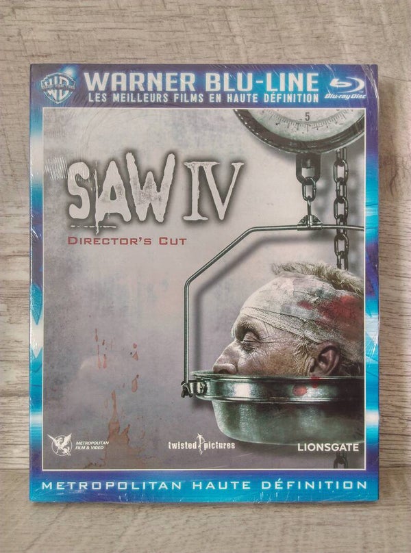 BLU RAY SAW 4 - Film de Cinéma Horreur (839)