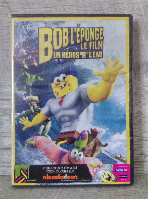 DVD BOB L'EPONGE - LE FILM - un héros sur de l'eau (845)