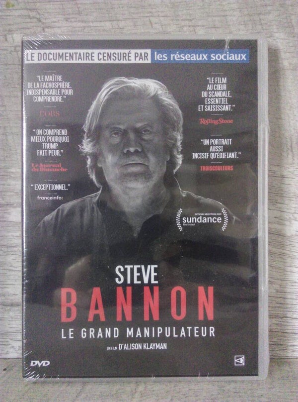 DVD STEVE BANNON - Le grand manipulateur - Documentaire choc ! (867)