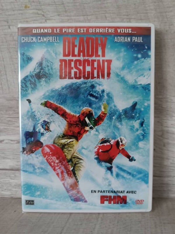 DVD DEADLY DESCENT - De la neige, de l'Action et un très gros problème (114)