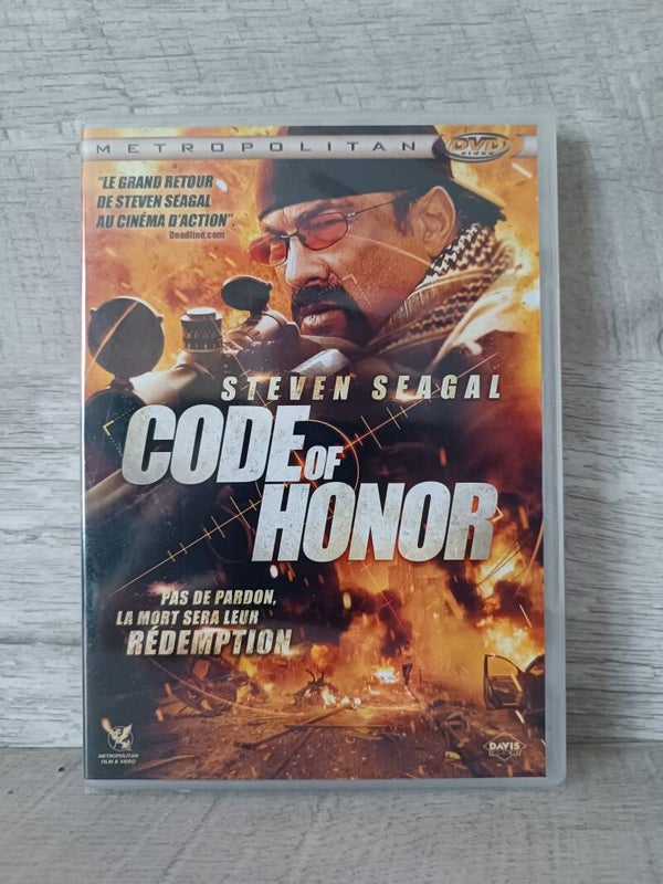 DVD Action Steven Seagal CODE OF HONOR - La Justice c'est lui Film Cinéma (1216)