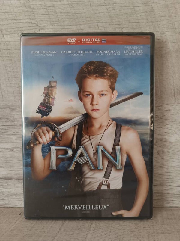DVD Aventure Action Hugh Jackman PAN - Un Film de Cinéma pour toute la Famille (1245)