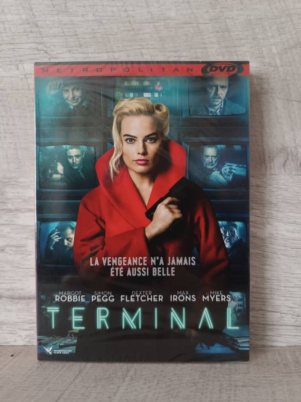 DVD TERMINAL Action Thriller Margot Robbie Simon Pegg - Film de Cinéma (1318)