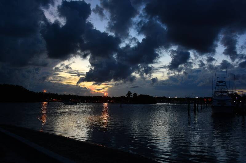 Dusk at Matheson Hammock (1)