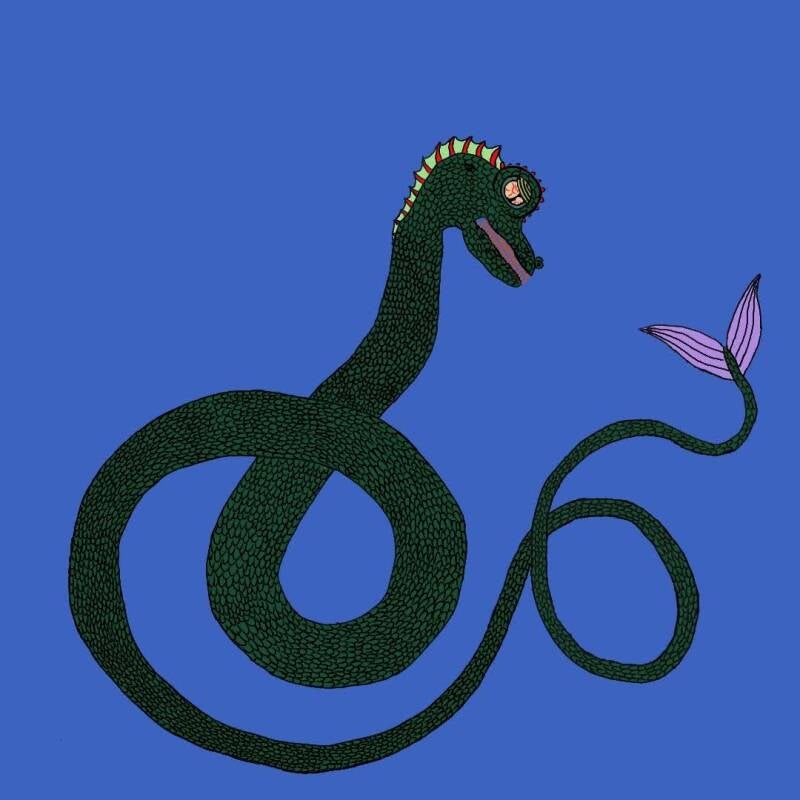 Mythical Sea Serpent