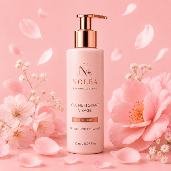 Gel Nettoyant Visage – Fleur de Coton