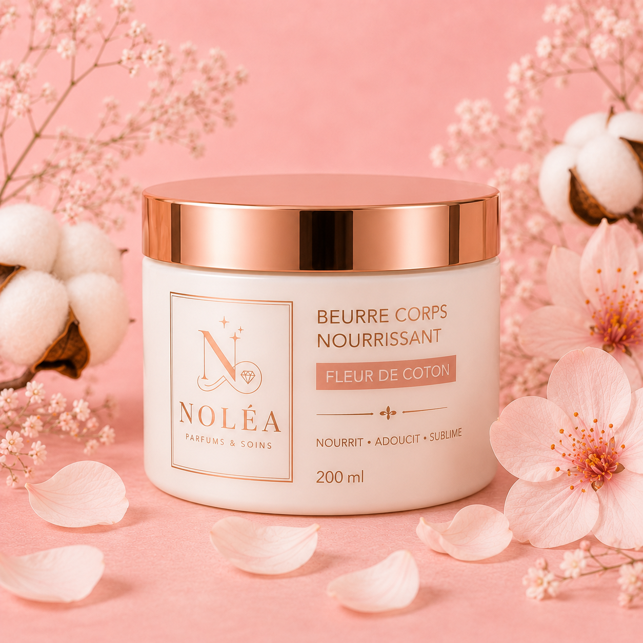 Beurre Corps Nourrissant – Fleur de Coton
