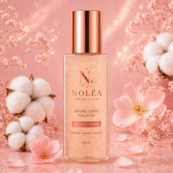 Brume  pailletée – Fleur de Coton