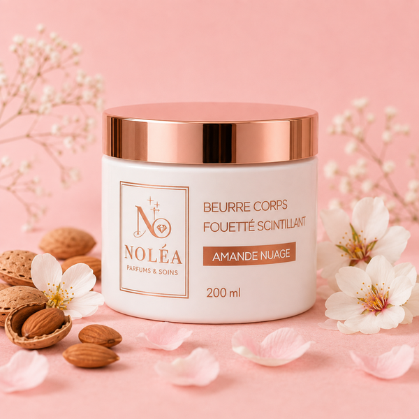Beurre Corps Fouetté Scintillant – Amande Nuage
