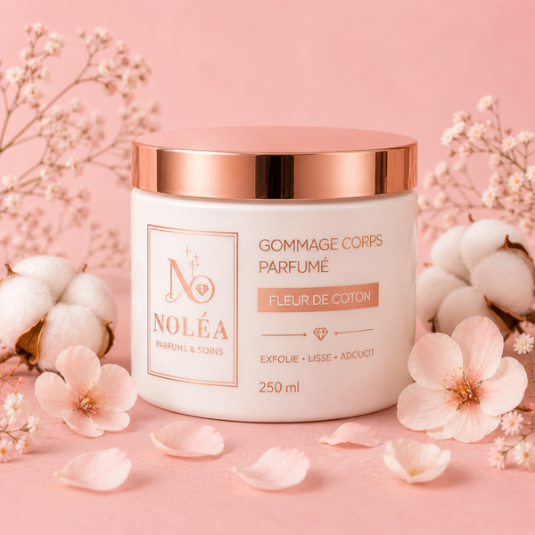 Gommage Corps Parfumé – Fleur de Coton