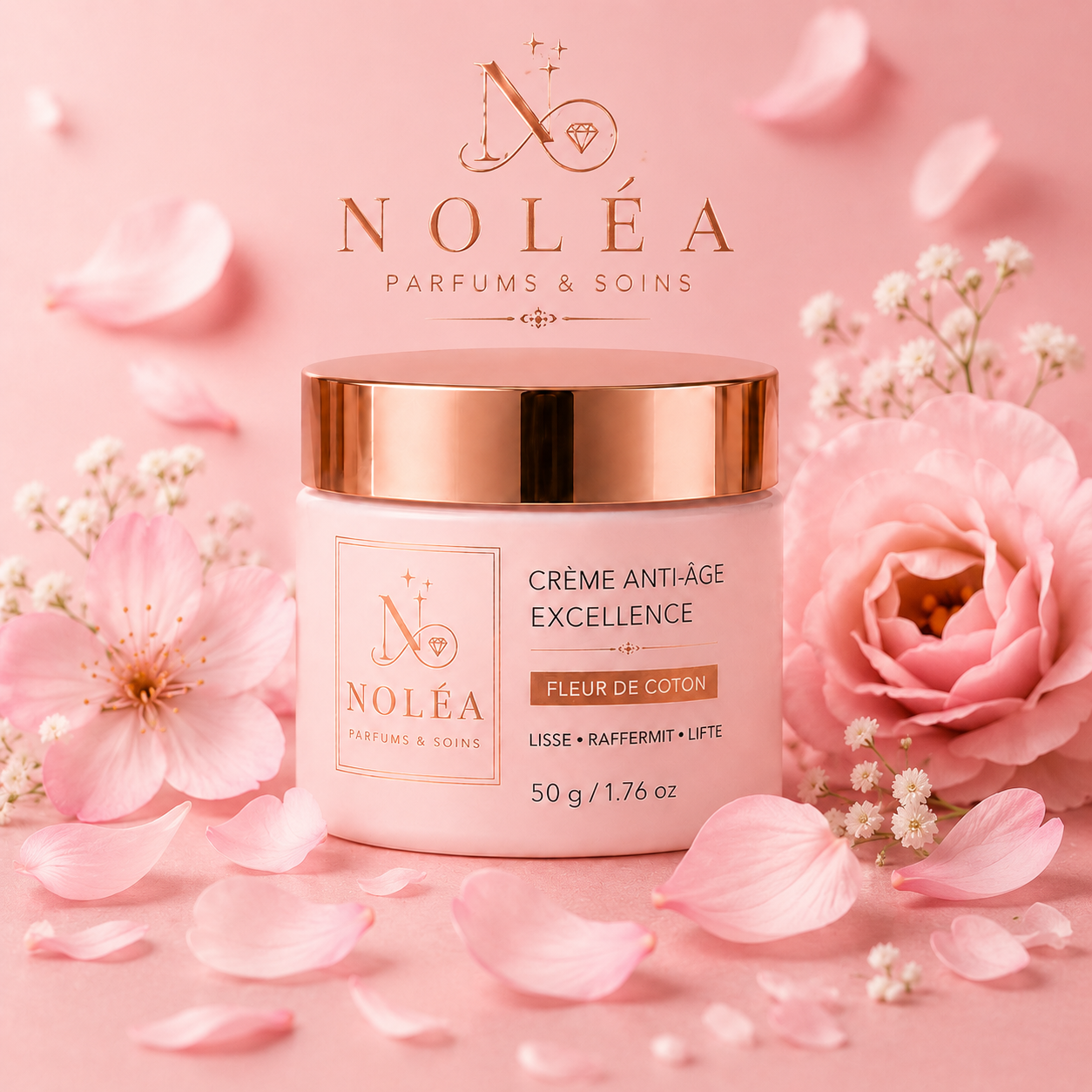 Crème Anti-Âge Excellence – Fleur de Coton