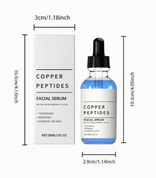 Copper Peptides (GHK-cu) Facial Serum - 30 ml