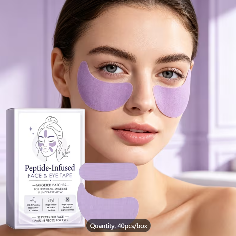Eye & Face Peptide Infused Patches - 40 pcs