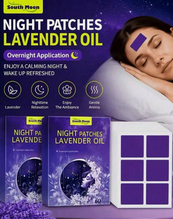Night Sleep Lavender Oil Patches - Box of 60