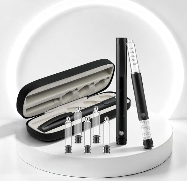 Pro Reusable Pen Injector - 80-Unit Capacity with Travel Case – for 3mL Cartridges
