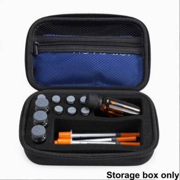 Peptide Vial Storage Box - Refrigerator friendly