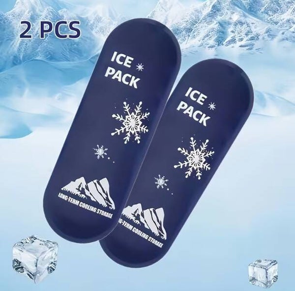 Peptide Vial Storage Box Ice Packs x 2 - for Storage Box