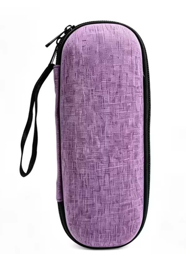 Peptide Travel Storage Box - Refrigerator friendly with 1 ice pack - PURPLE
