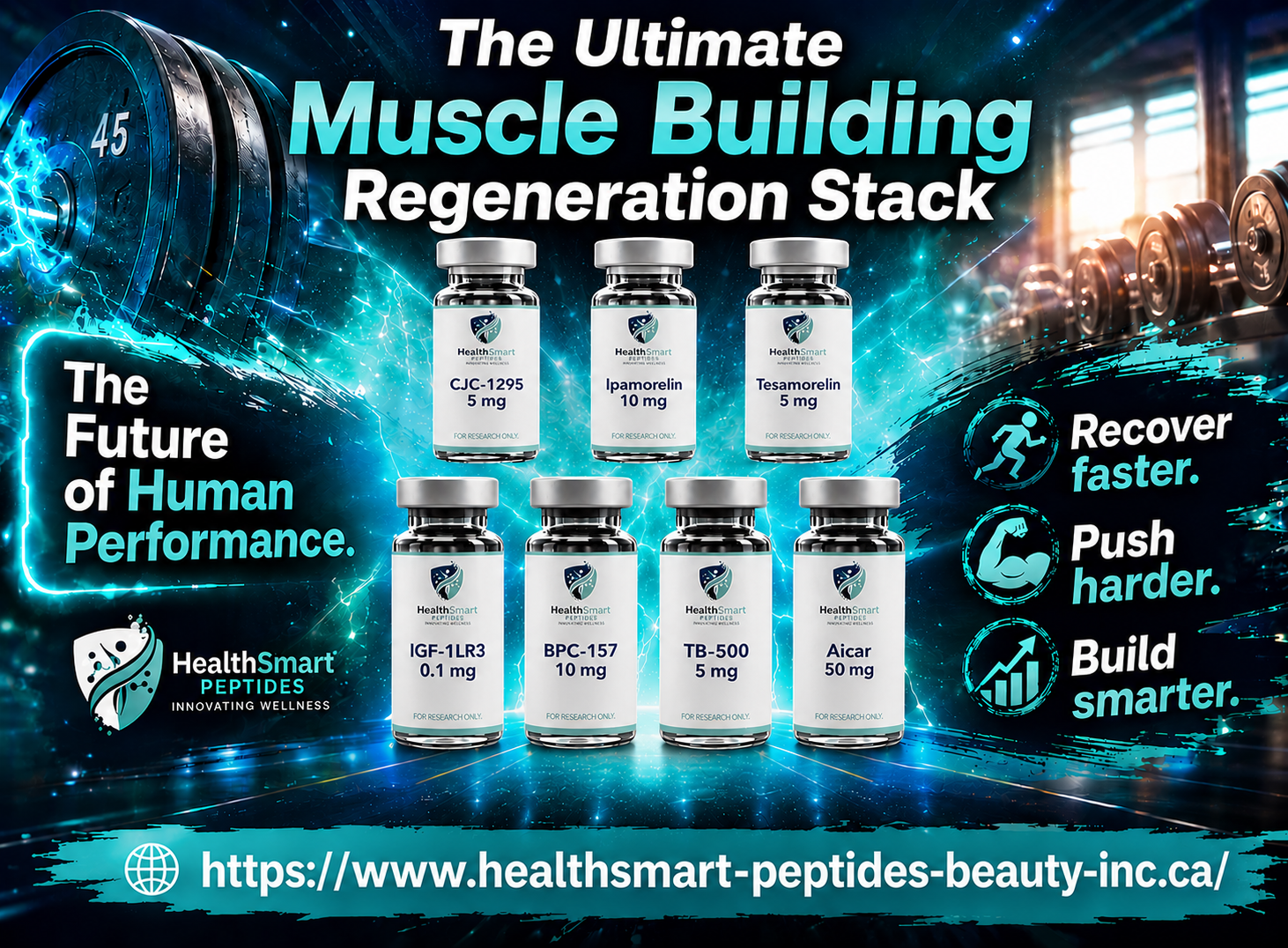ULTIMATE MUSCLE Building Regeneration Stack - 85.1 mg