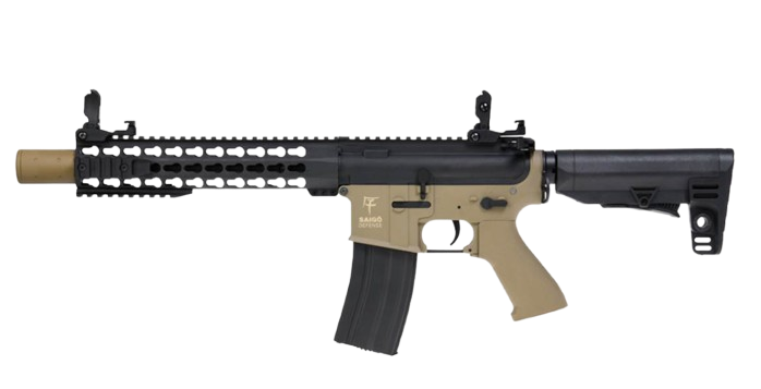Fusil d'assaut Airsoft | Saigo M4 Kenji Long