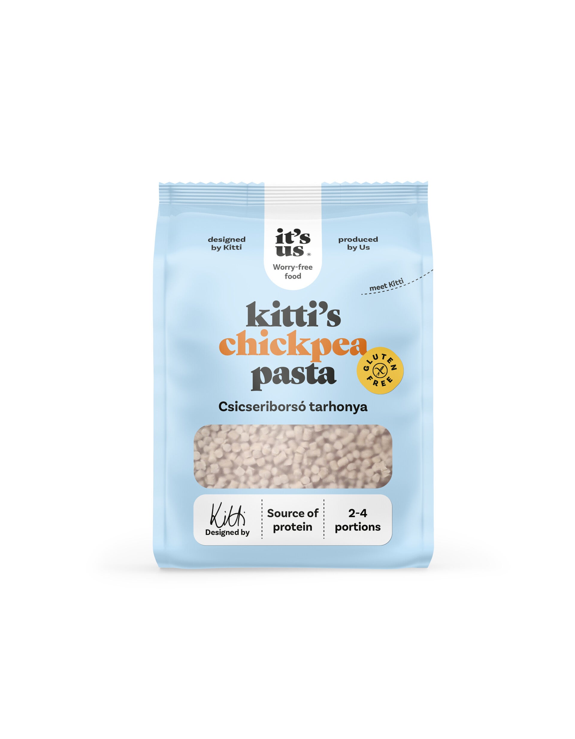 It's Us Kitti's Egg Barley (Tarhonya) Glutenfreie Kichererbsennudeln - 250 g