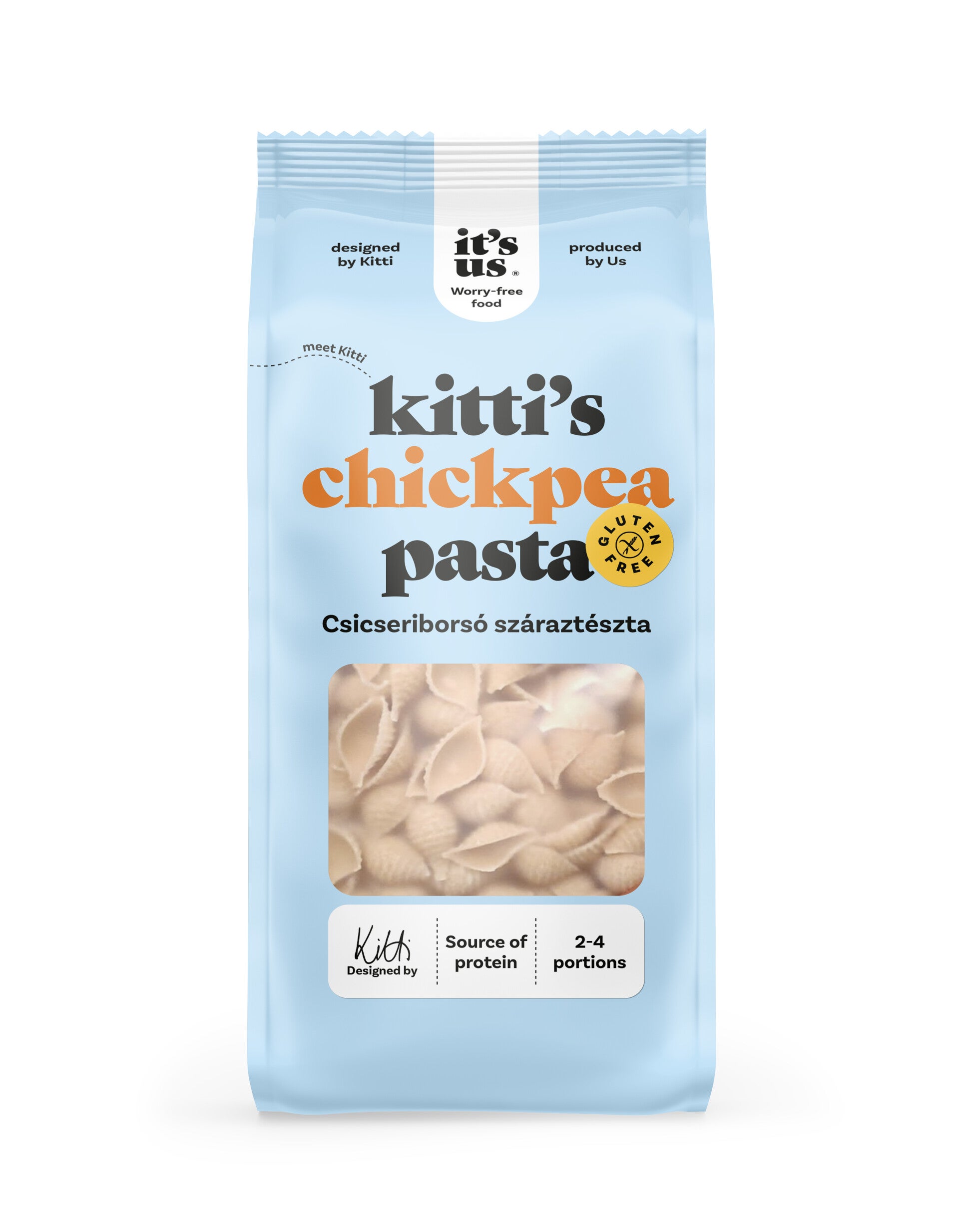 Kitti's Kichererbsen-Muschelpasta - 250g