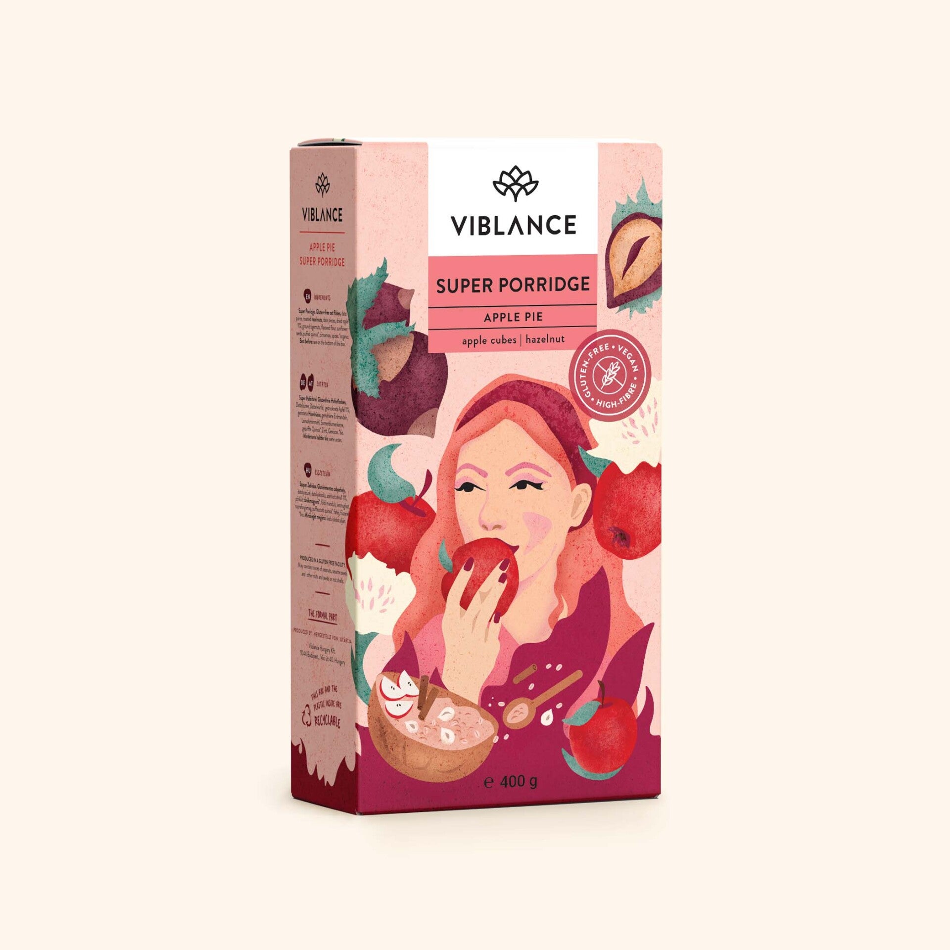 Viblance Apfelstrudel Super Porridge