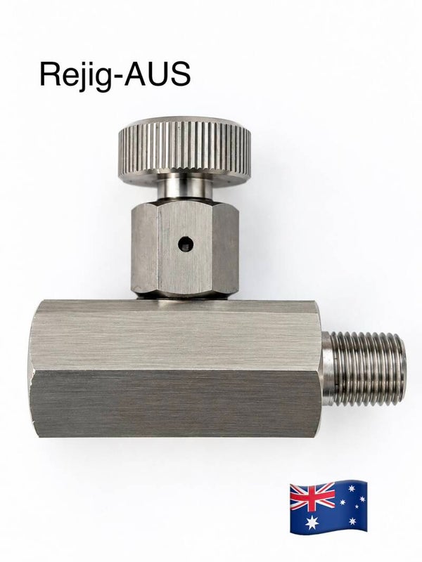 Pressure Relief Valve, Grease Gun Pressure Relief. 10000 Psi Tested