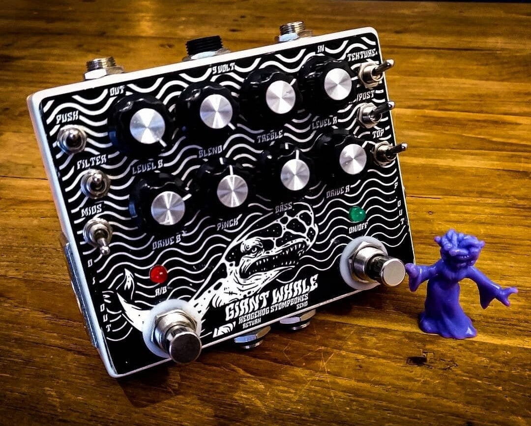 Whale - Overdrive/Distorsore/Fuzz/Preamp/D.I.