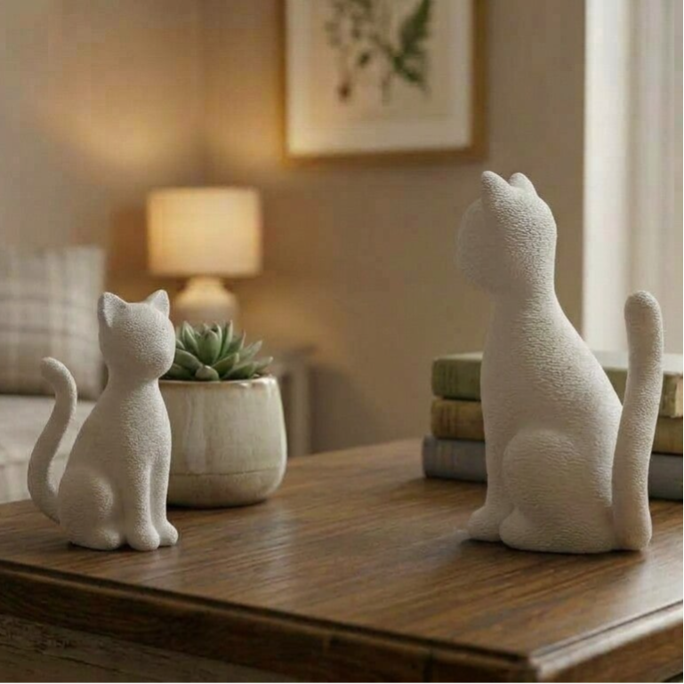Modern kattenbeeldje | Collectie Puur