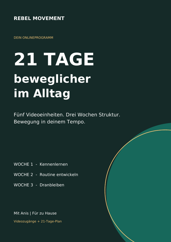 Rebel Movement – 21 Tage beweglicher im Alltag