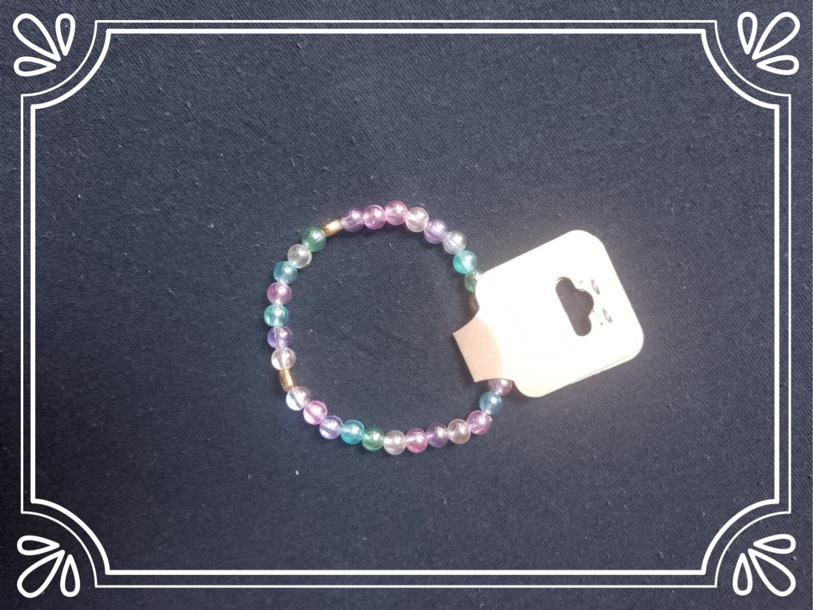Bracelet Siréne Enfant Bleu & Mauve
