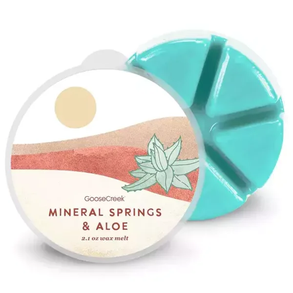Mineral Springs & Aloe Wax Melt Goose Creek Candle