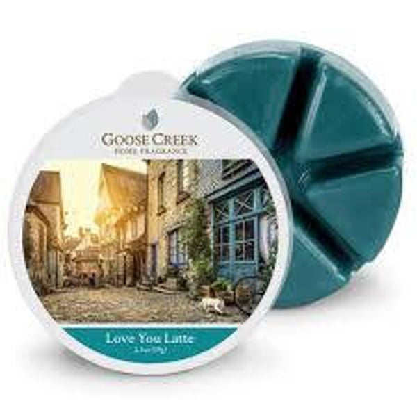 Goose creek love you latte wax melts
