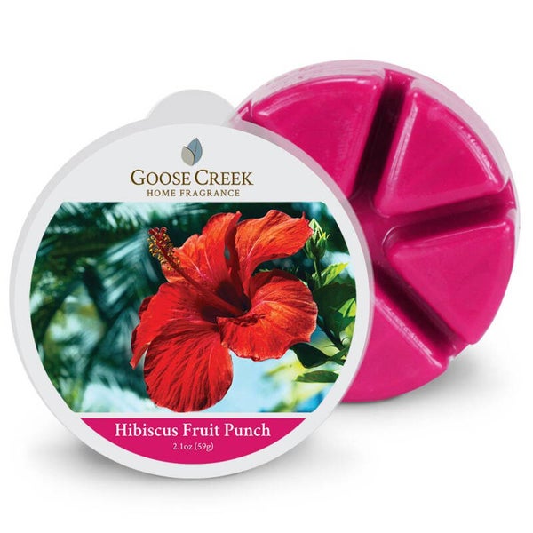 Hibiscus Fruit Punch wax melt goose creek