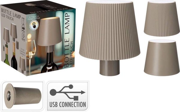 FLESSEN LAMP TAUPE