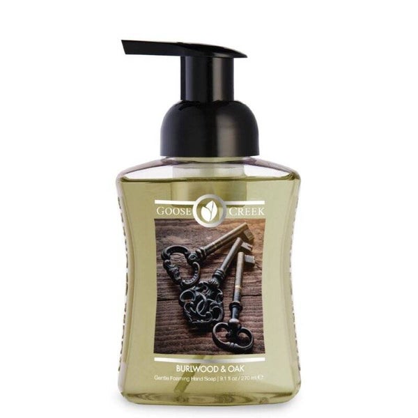 Burlwood & Oak Gentle Foaming Handsoap Goose Creek Candle