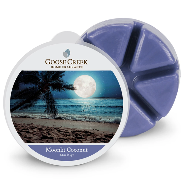 Moonlit Coconut wax-melt Goose Creek Candle