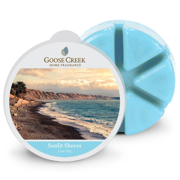 Sunlit Shores wax melt Goose Creek Candle