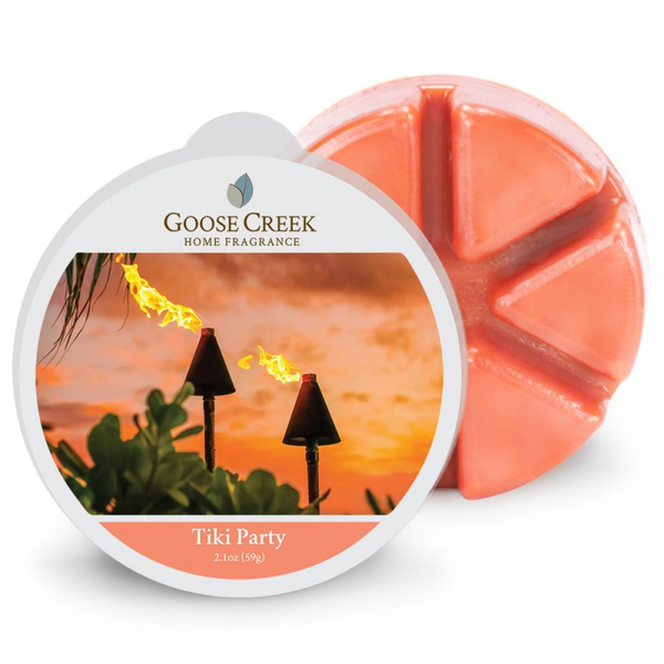 Tiki Party wax melt Goose Creek Candle