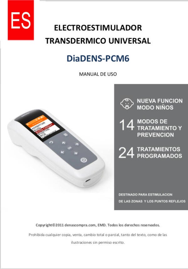 Manual DENAS PCM 6 español
