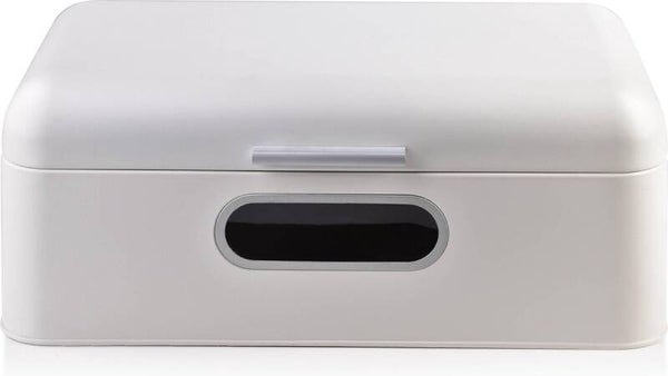 Mondex - Cookini broodtrommel Samuel 42x22,5xH:17cm - Retro - Wit