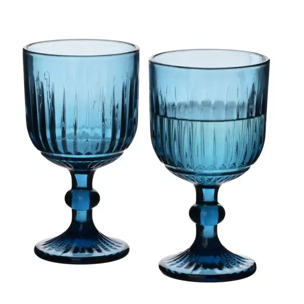 Mondex - ELISE - Set van 4 glazen - 9x16.4cm - 350ml