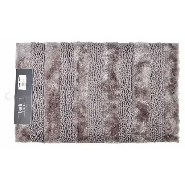 Mondex - ZAC Badkamerkleed 50x80cm -Badkamermat - Beige Bruin - Hoogpolig