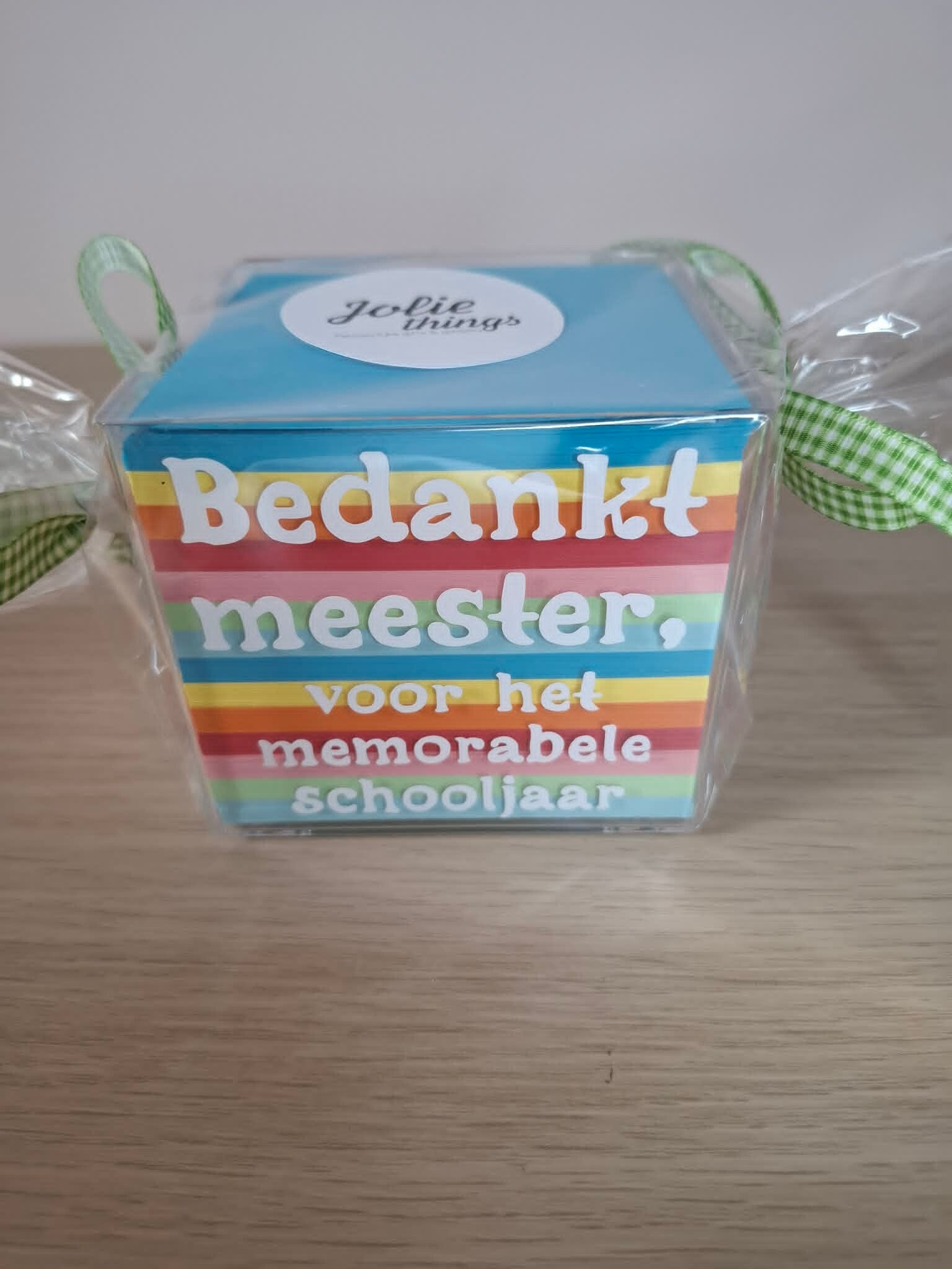 memoblok meester