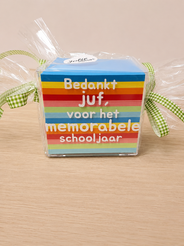 Momoblok juf groen