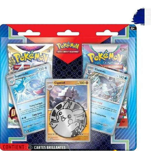 POKEMON PACK PROMO 2 BOOSTERS (BLISTER 3 PROMO) AVRIL 2024