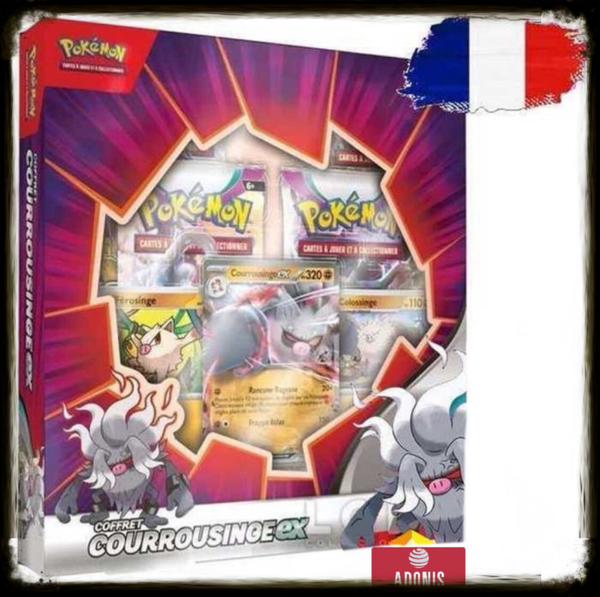 Pokémon - Coffret - Courrousinge-ex Juillet 2023.