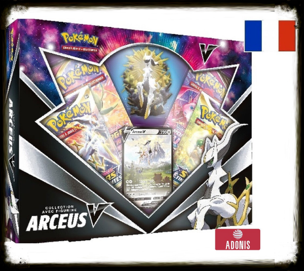 COLLECTION AVEC FIGURINE ARCEUS V
